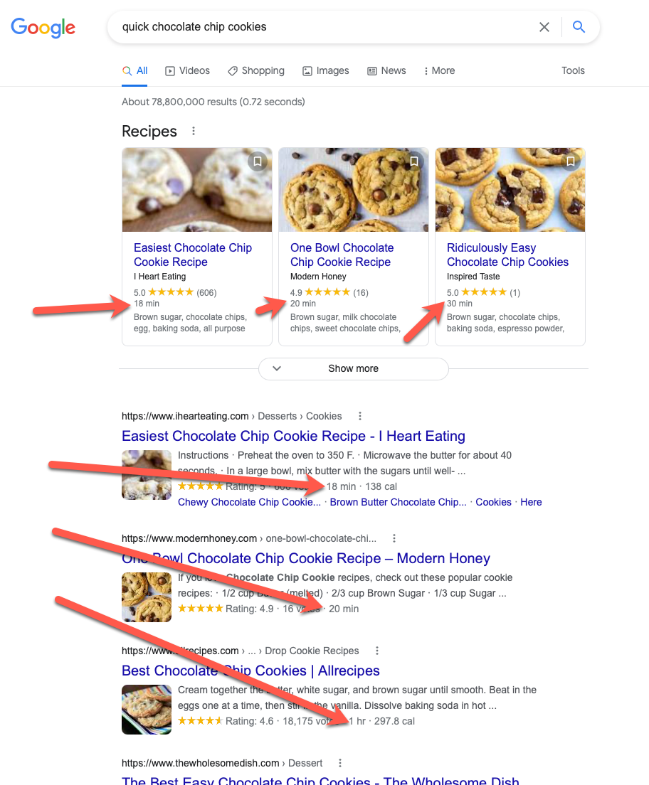 search intent modifier example search intent modifier text